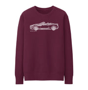 JL Illustration For A Aston Martin DBS Volante Motorcar Fan Jumper