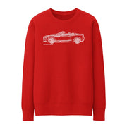 JL Illustration For A Aston Martin DBS Volante Motorcar Fan Jumper