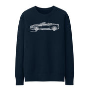 JL Illustration For A Aston Martin DBS Volante Motorcar Fan Jumper