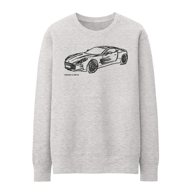 JL Illustration For A Aston Martin ONE-77 Motorcar Fan Jumper