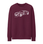 JL Illustration For A Aston Martin ONE-77 Motorcar Fan Jumper