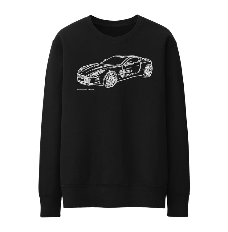JL Illustration For A Aston Martin ONE-77 Motorcar Fan Jumper