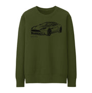 JL Illustration For A Aston Martin Vanquish Motorcar Fan Jumper