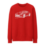 JL Illustration For A Aston Martin Vanquish Motorcar Fan Jumper