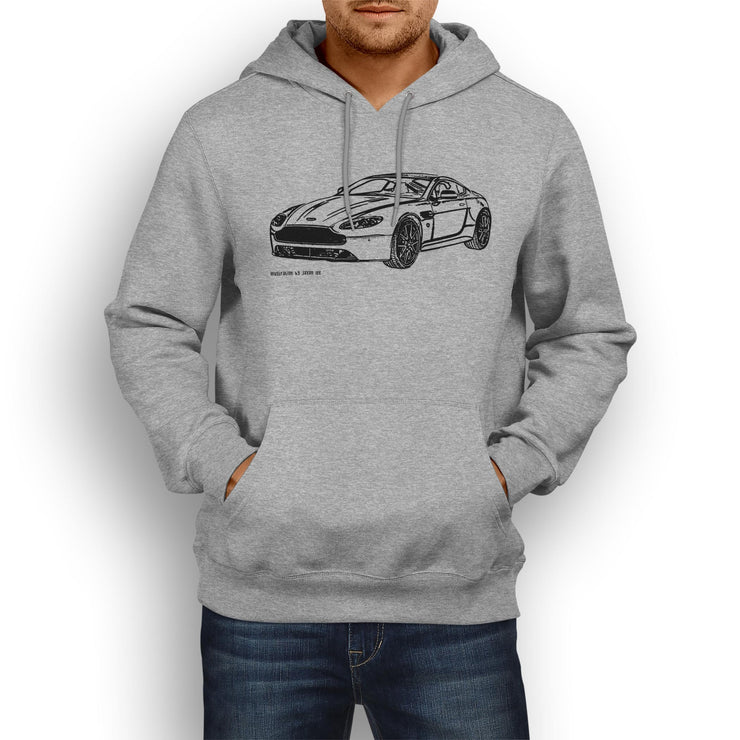 JL Illustration For A Aston Martin Vantage Motorcar Fan Hoodie