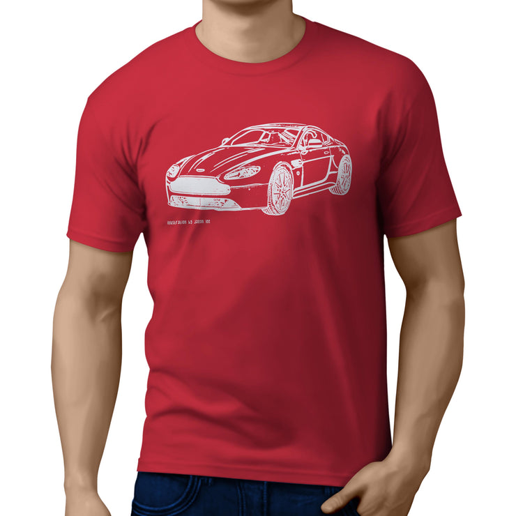 JL Illustration For A Aston Martin Vantage Motorcar Fan T-shirt