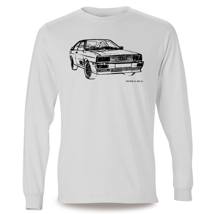 JL Illustration For A Audi Quattro Motorcar Fan LS-Tshirt