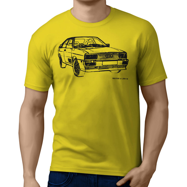 JL Illustration For A Audi Quattro Motorcar Fan T-shirt