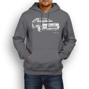 JL Illustration For A Audi Quattro Motorcar Fan Hoodie