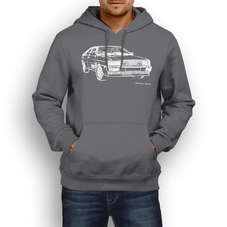 JL Illustration For A Audi Quattro Motorcar Fan Hoodie