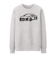 JL Illustration For A Audi R8 Motorcar Fan Jumper
