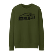 JL Illustration For A Audi R8 Motorcar Fan Jumper