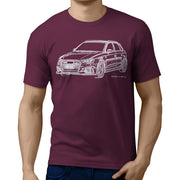 JL Illustration For A Audi RS3 Sportback Motorcar Fan T-shirt