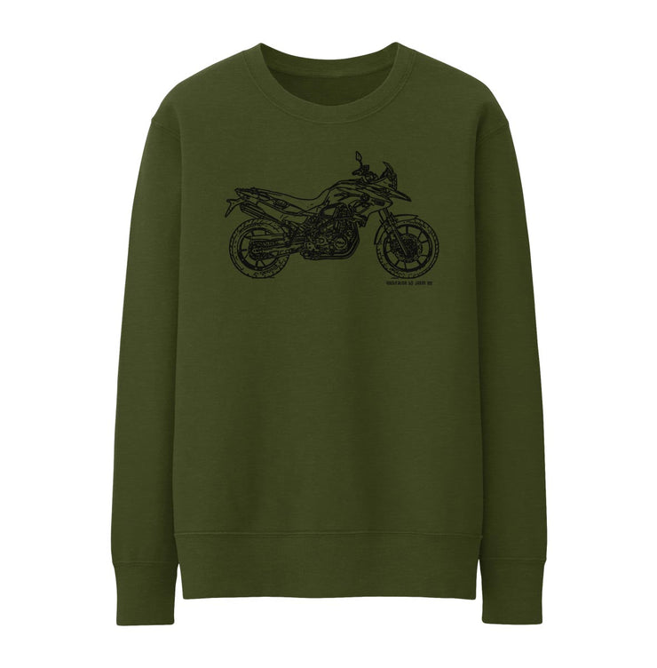 JL Illustration For A BMW F700GS Motorbike Fan Jumper