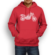 JL Illustration For A BMW F700GS Motorbike Fan Hoodie