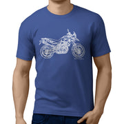 JL Illustration For A BMW F700GS Motorbike Fan T-shirt