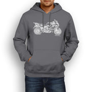 JL Illustration For A BMW F800GT Motorbike Fan Hoodie