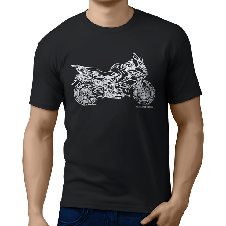 JL Illustration For A BMW F800GT Motorbike Fan T-shirt