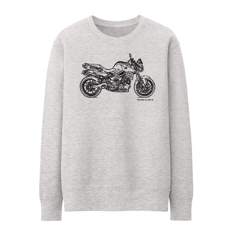 JL Illustration For A BMW F800R Motorbike Fan Jumper