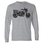 JL Illustration For A BMW F800R Motorbike Fan LS-Tshirt