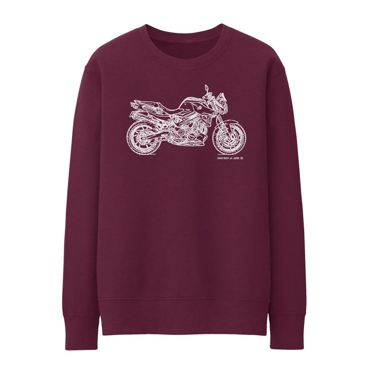 JL Illustration For A BMW F800R Motorbike Fan Jumper