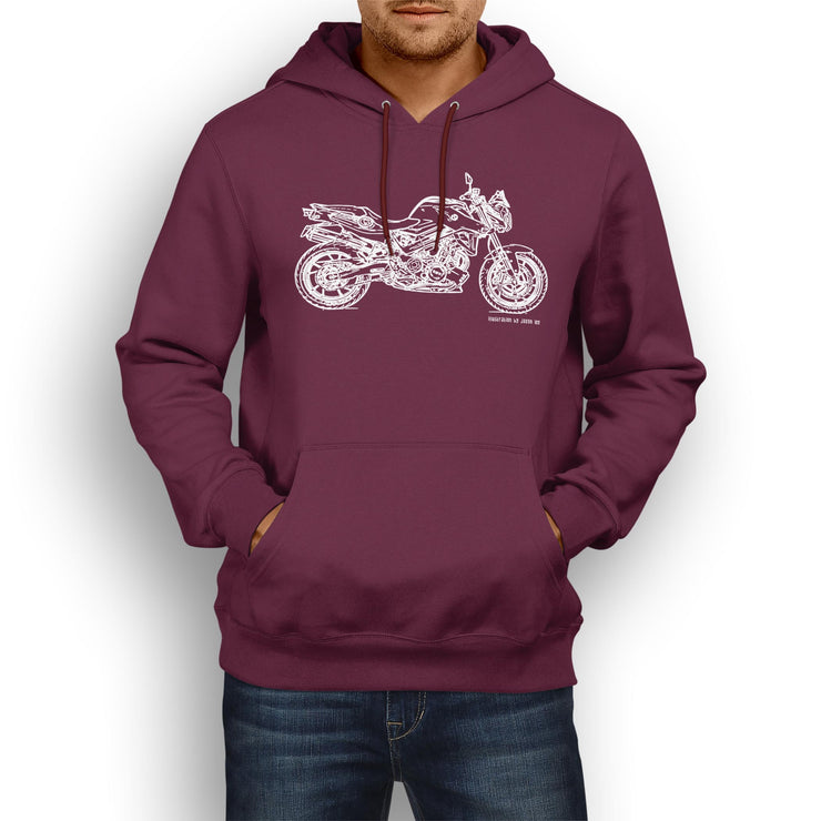 JL Illustration For A BMW F800R Motorbike Fan Hoodie