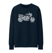 JL Illustration For A BMW F800R Motorbike Fan Jumper