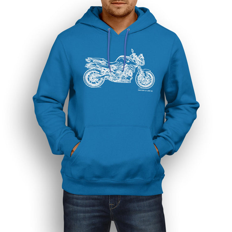 JL Illustration For A BMW F800R Motorbike Fan Hoodie