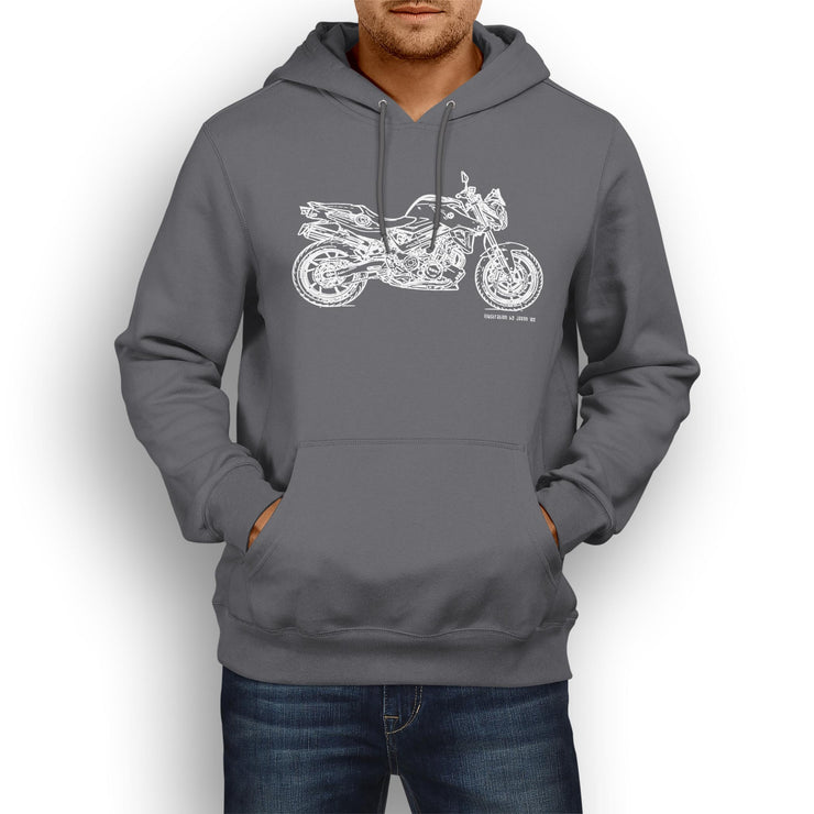 JL Illustration For A BMW F800R Motorbike Fan Hoodie