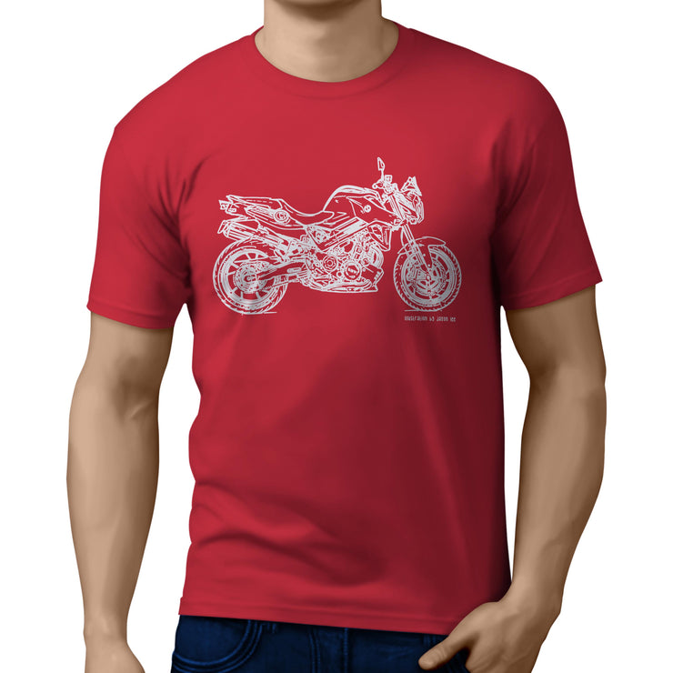 JL Illustration For A BMW F800R Motorbike Fan T-shirt