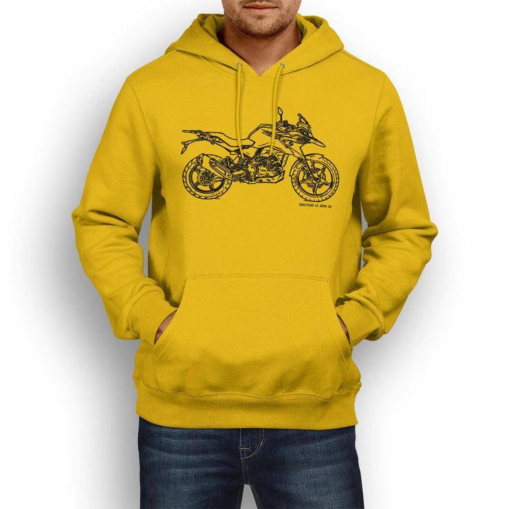 JL Illustration For A BMW G310GS Motorbike Fan Hoodie