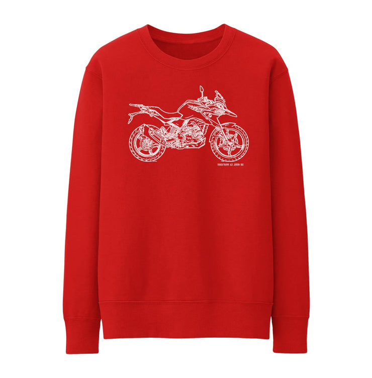 JL Illustration For A BMW G310GS Motorbike Fan Jumper