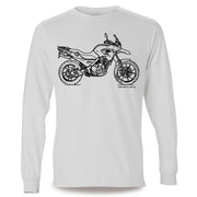 JL Illustration For A BMW G650GS Motorbike Fan LS-Tshirt