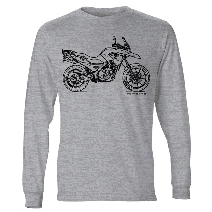 JL Illustration For A BMW G650GS Motorbike Fan LS-Tshirt