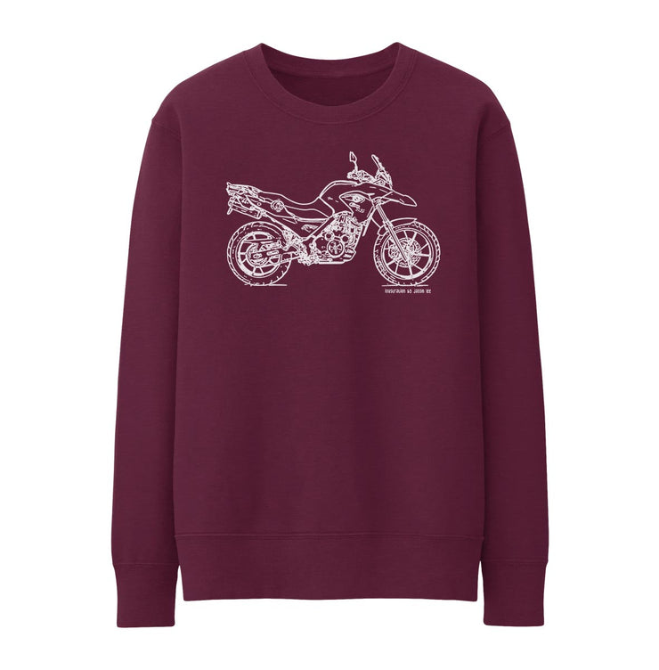 JL Illustration For A BMW G650GS Motorbike Fan Jumper
