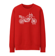 JL Illustration For A BMW G650GS Motorbike Fan Jumper