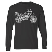 JL Illustration For A BMW G650GS Motorbike Fan LS-Tshirt