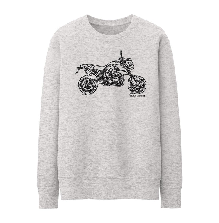 JL Illustration For A BMW HP2 Megamoto Motorbike Fan Jumper