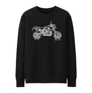 JL Illustration For A BMW HP2 Megamoto Motorbike Fan Jumper