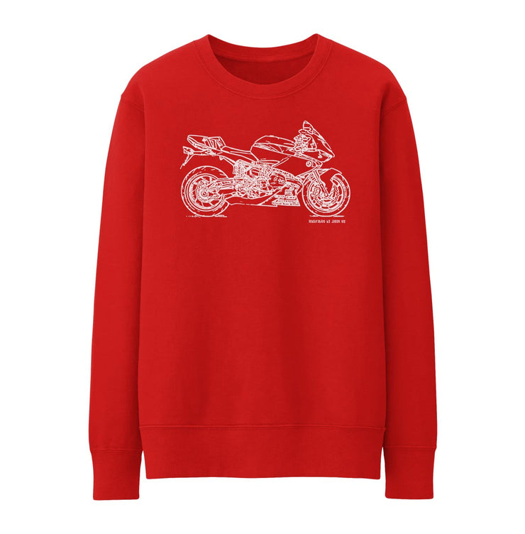 JL Illustration For A BMW HP2 Sport Motorbike Fan Jumper