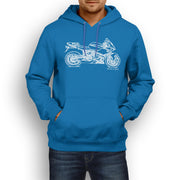 JL Illustration For A BMW HP2 Sport Motorbike Fan Hoodie