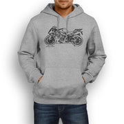 JL Illustration For A BMW HP4 Motorbike Fan Hoodie