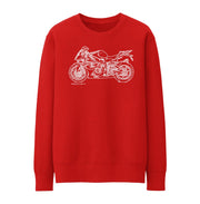 JL Illustration For A BMW HP4 Motorbike Fan Jumper