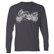 JL Illustration For A BMW K1200S Motorbike Fan LS-Tshirt