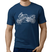 JL Illustration For A BMW K1200S Motorbike Fan T-shirt