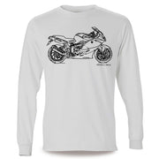 JL Illustration For A BMW K1300S Motorbike Fan LS-Tshirt