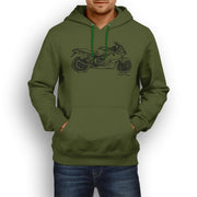 JL Illustration For A BMW K1300S Motorbike Fan Hoodie