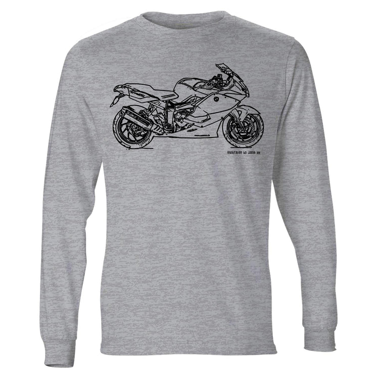 JL Illustration For A BMW K1300S Motorbike Fan LS-Tshirt