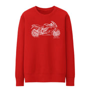 JL Illustration For A BMW K1300S Motorbike Fan Jumper