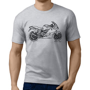 JL Illustration For A BMW K1300S Motorbike Fan T-shirt
